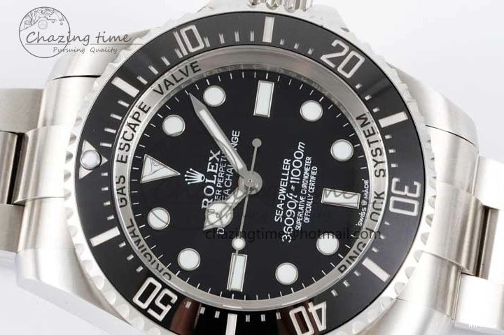MiroTime 0505 ComfortFit Sea-Dweller 126660 No Date APF Best Edition Black Dial on SS Bracelet VR 2031